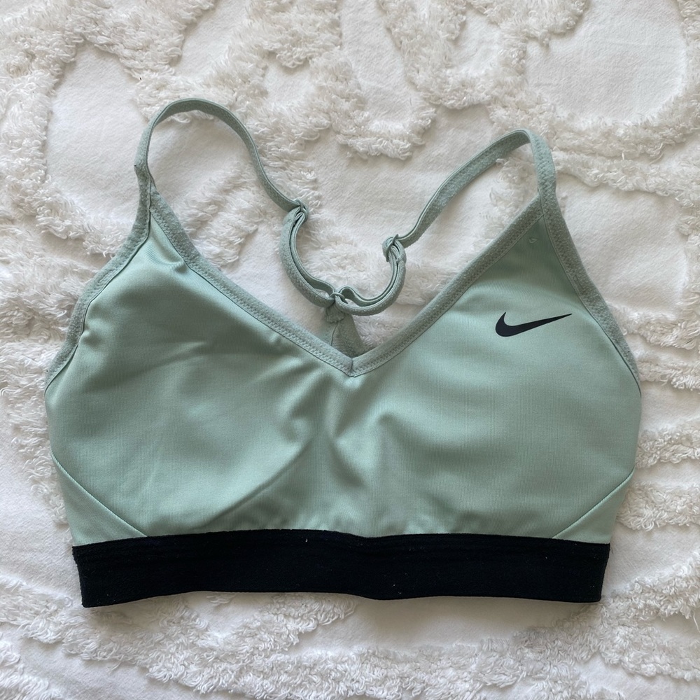 Mint Green Nike Sports Bra